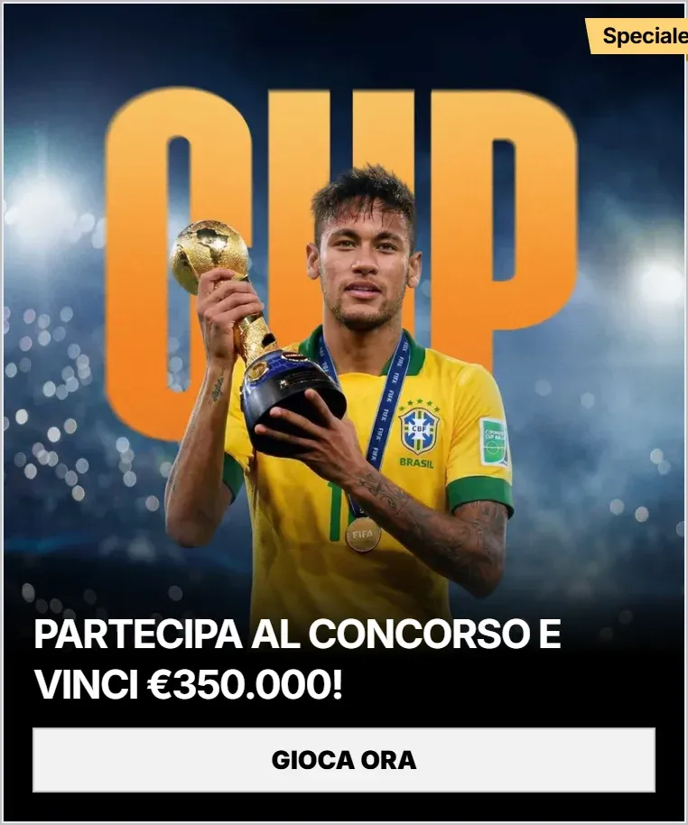 Partecipa al concorso e vinci eur350 000