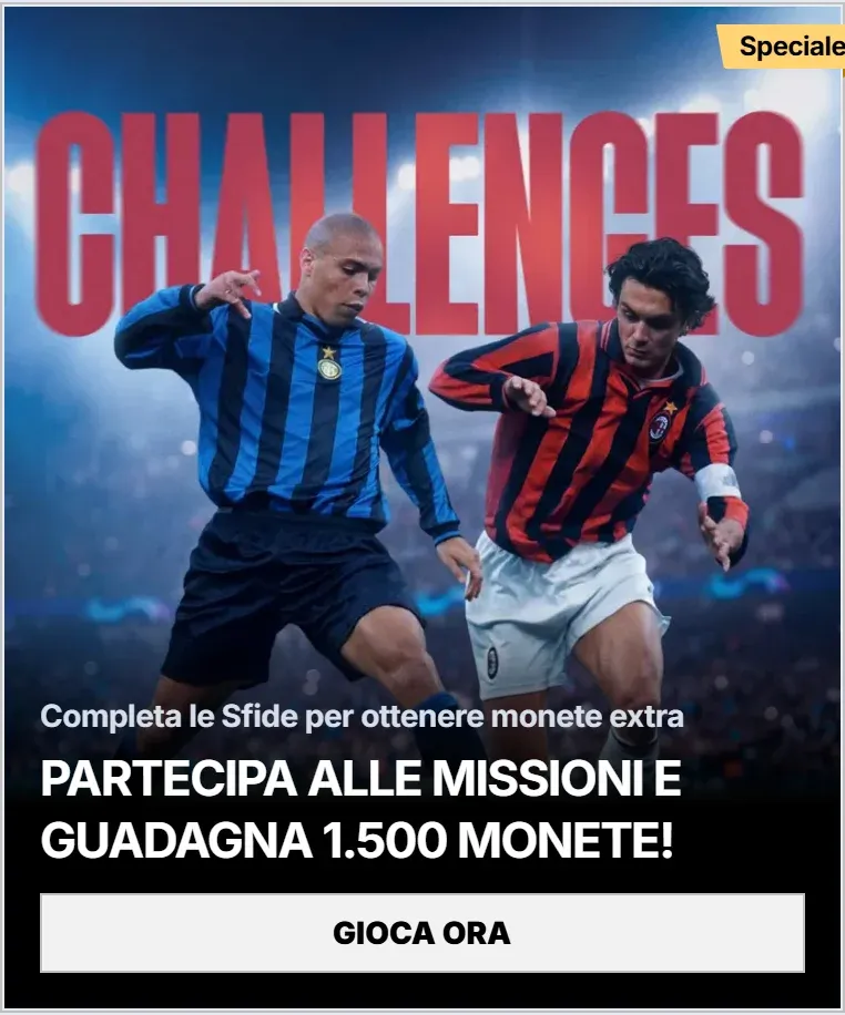 Partecipa alle missioni e guadagna 1 500 monete