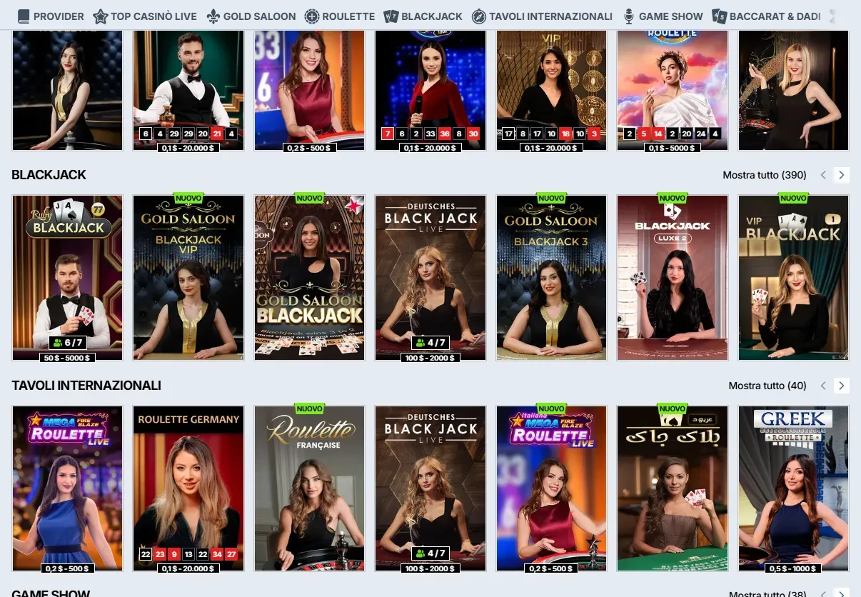 Live Casino Zoccer